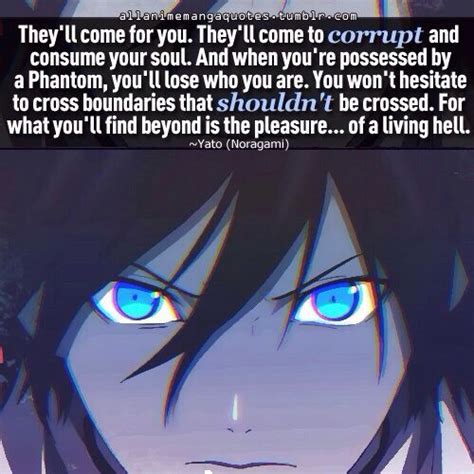 Yato ️ Anime Love Quotes Anime Quotes Inspirational Manga Quotes