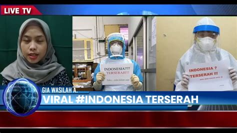 Membaca Berita Viral Indonesiaterserah Oleh Gia Wasilah Al Kamilah