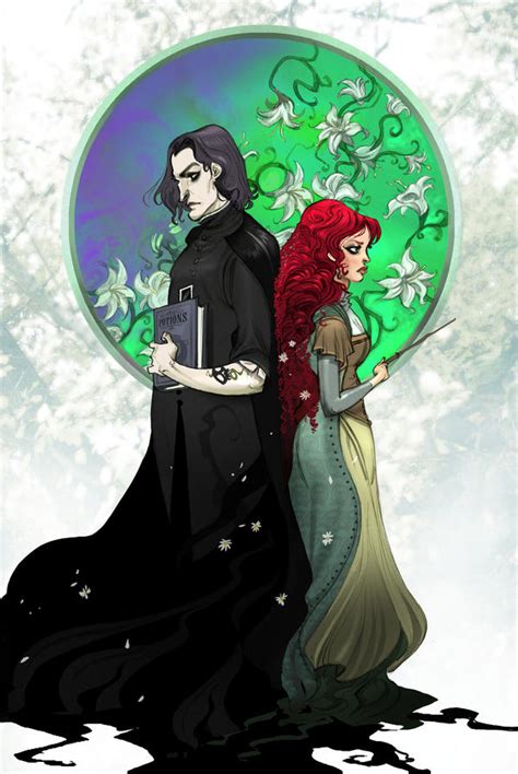 Snape And Lily By Sally Avernier On Deviantart