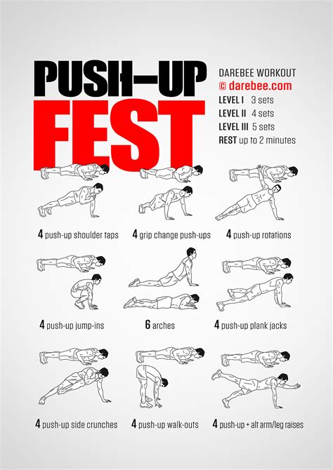 All the way up, all the way down: Push-Up Fest Workout