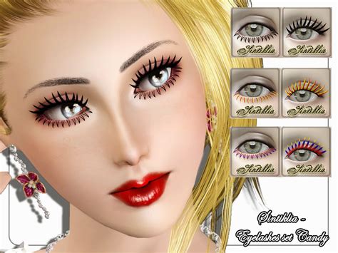 Eyelashes Candy By Sintiklia For Sims 3