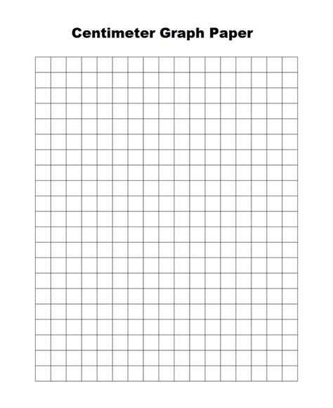 Printable Free Blank Graph Paper Online Template PDF