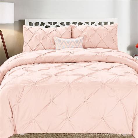 Swift Home Pintuck Comforter Set Kohls Pink Bedroom Decor Light Pink Bedrooms Comforter Sets