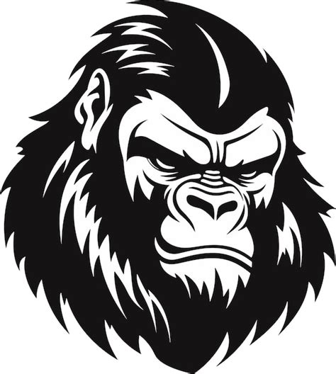 Premium Vector Vector Monkey Head Logo Design