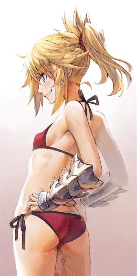 Tonee Mordred Fate Mordred Fate All Mordred Fateapocrypha Mordred Swimsuit Rider