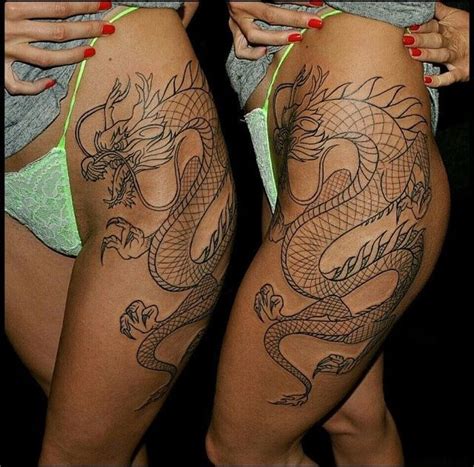 The first thing to consider when getting a thigh tattoo is the actual design itself. The 25+ best Dragon thigh tattoo ideas on Pinterest ...