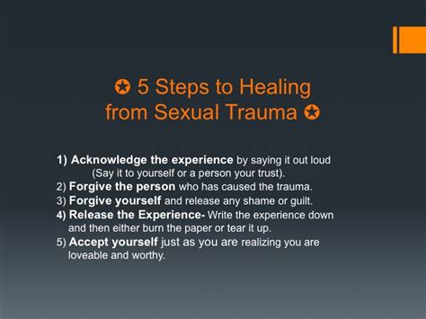5 Steps To Heal From Sexual Trauma Cynthia M Ruiz
