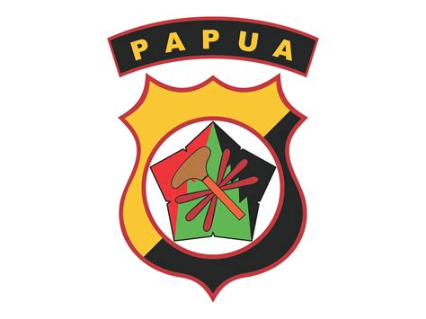 Logo Polda Papua Format Cdr And Png Logo Vector