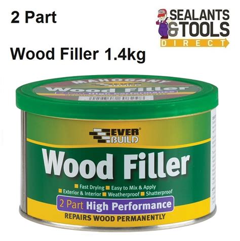 Everbuild 2 Part Wood Filler 14kg Pine 2ppine14