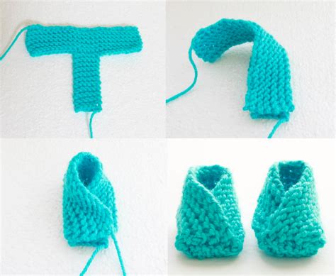 After all, there is a lot of room for creative. Baby booties knitting pattern | Gina Michele - knit affair