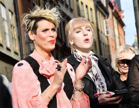 In Pictures Swedes In Pussy Bows Protest Outside Swedish Academy