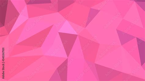 Vetor De Abstract Polygonal Background Geometric Hot Pink Vector