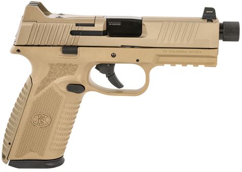 Fn 510 Tactical Black 10mm Pistol With Flat Dark Earth Finish 66
