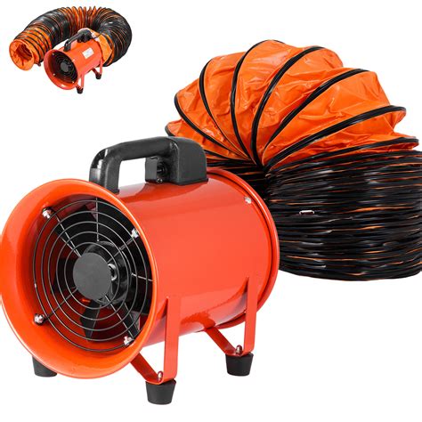 8 Extractor Fan Blower Ventilator10m Duct Hose Low Noise Utility