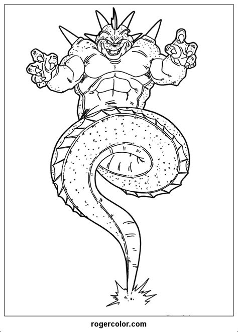 dragon ball z coloring page coloring home