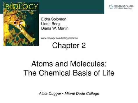 Ppt Chapter 2 Atoms And Molecules The Chemical Basis Of Life