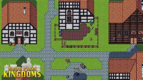 Retro Pixel Kingdoms By Perpetual Diversion
