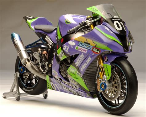 Motorcycle & engine company is the sole division of kawasaki heavy industries, ltd. Racing Scale Models: Kawasaki ZX-10R Eva Racing 8 Hours ...