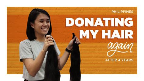 Donating My Hair 2020 Hair For Hope Philippines Long Hair Donation