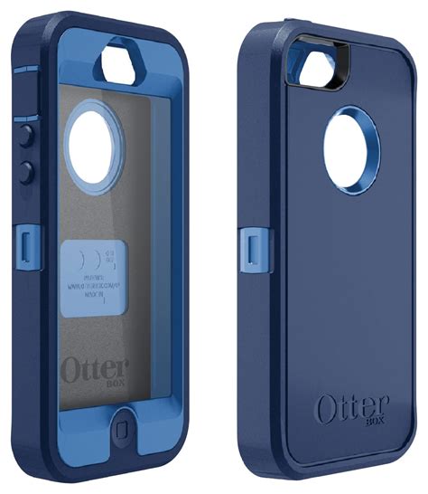 Otterbox Defender Series Case For Apple Iphone 5 Blue 77 22120 Best Buy