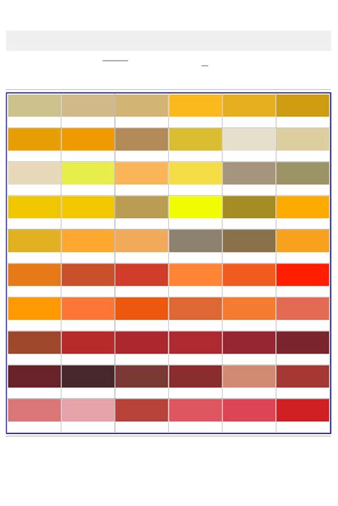 Ral Classic Color Chart Edit Fill Sign Online Handypdf