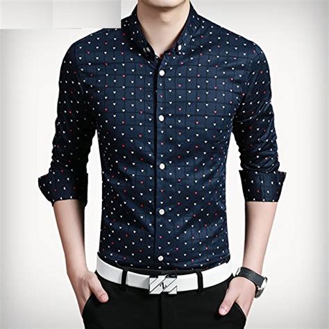 Men Cotton Designer Shirt Size S Pal Exim Id 15411040291