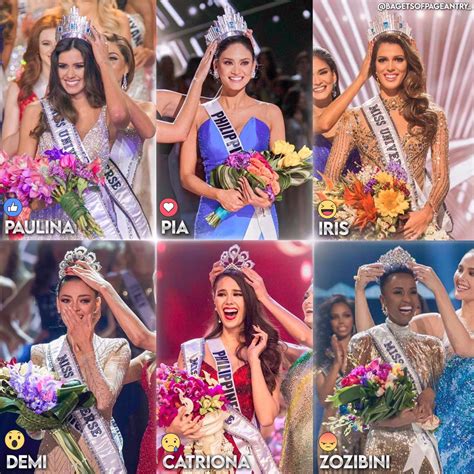 💫 crowning moments of last six global pageant lovers