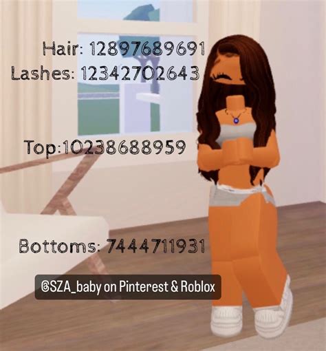 Roblox Codes Roblox Roblox Preppy Decal Excersise Outfits Role Play Outfits Black Hair