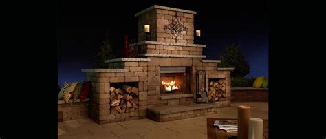Grand Fireplace Kit Rochester Concrete Products
