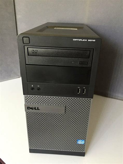 Dell Optiplex 3010 Tower Pc With Windows 10 Pro 64bit Intel Core I3