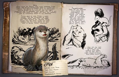 Dino Dossier Otter Ark Survival Evolved