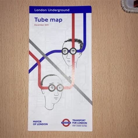 London Underground Tube Map December 2019 £199 Picclick Uk