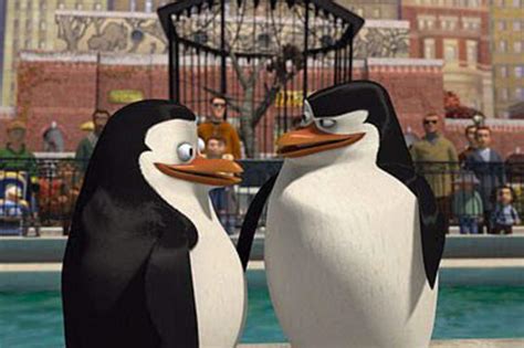 Skipper said, practically throwing the crown back at julien. Skipper and private - Penguins of Madagascar Photo ...