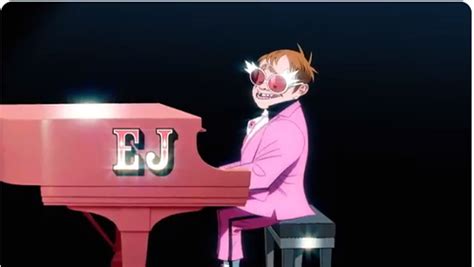 Elton John Y 6lack Acompañan A Gorillaz En The Pink Phantom Marca