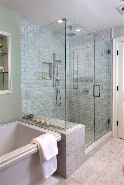 Bathroom Walk In Shower Tile Ideas Dream House