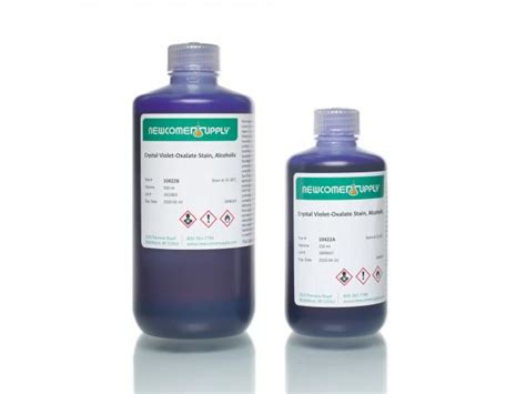 Crystal Violet Oxalate Stain Alcoholic Newcomer Supply