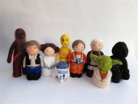 Needle Felted Star Wars By Karenpazfieltro Needle Felting Projects