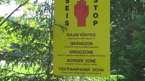 Russian citizens crossing the border with finland by bike should also have helmets. Sights near the finnish-russian border zone and border ...