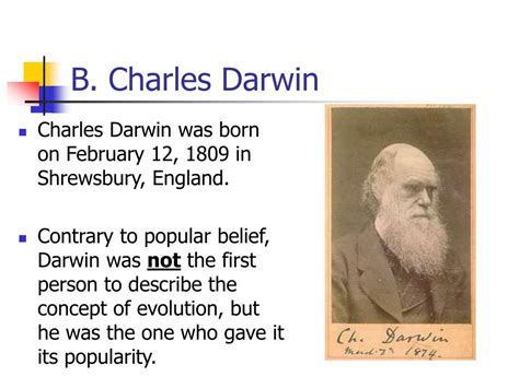 Ppt Chapter 15 The Theory Of Evolution Powerpoint Presentation