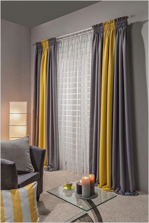 Yellow And Grey Bedroom Curtains Yellow Living Room Curtains Living Room Grey And Yellow