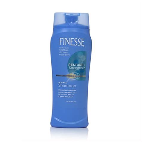 Buy Finesse Normal Shampoo Restore Strengthen 384 Ml Online At Best