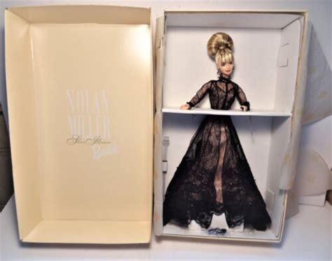 Nolan Miller Couture Sheer Illusion Barbie Limited Ed 1st In Series