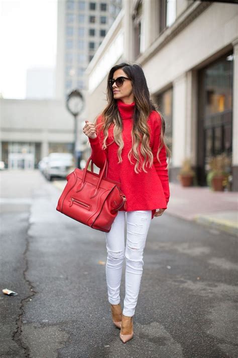Look Beautiful With 15 Amazing Red Womens Outfit Ideas Christmas