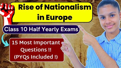 Rise Of Nationalism In Europe 15 Most Important Questions Class