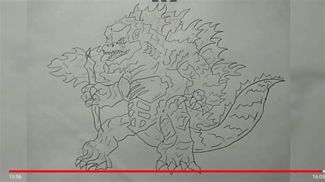 Godzilla Holding Kong Axegodzilla Vs Konghow To Draw Godzilla Holding