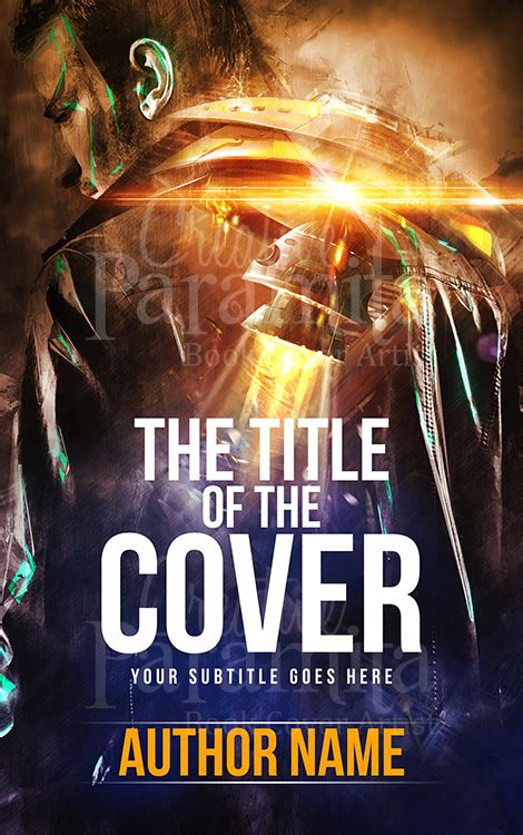 Writing a brilliant novel is only the first part of it becoming a bestseller. Spacecraft Premade book cover