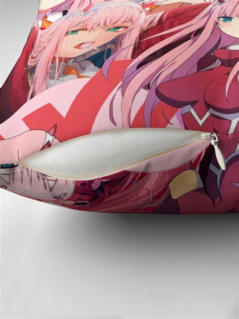 Zero Two Collage Throw Pillow For Sale By Cowination Redbubble