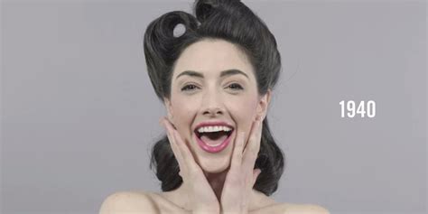 100 Years Of Beauty In 1 Minute Video Will Make You Want To Go Back To A More Glamorous Time