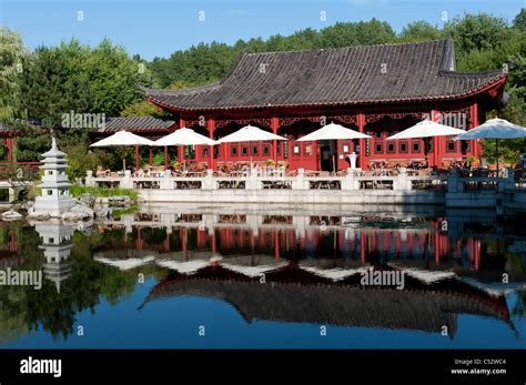 The Chinese Garden At The Garten Der Welt In Marzahn District Of Berlin