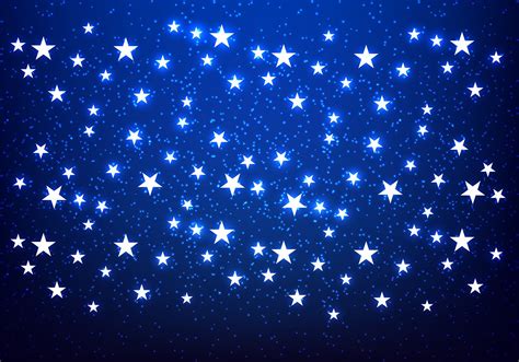 🔥 Free Download Shiny Stars Blue Background Vector Download Free Vector
